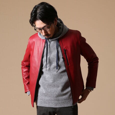 シープナッパシングルライダース | メンズメルローズ(MEN