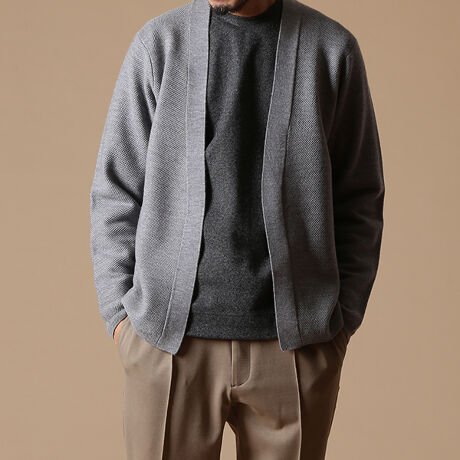 Eye D Wearingマシーンウォッシャブルウールラップカーデ メンズメルローズ Men S Melrose ａ０４０４ｋｃｄ００１ ファッション通販 マルイウェブチャネル