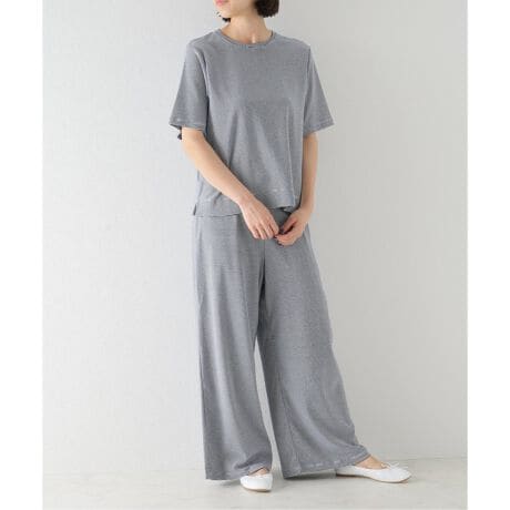 Petit Bateau/プチバトー】ワイドパンツ半袖パジャマ | エミリー 