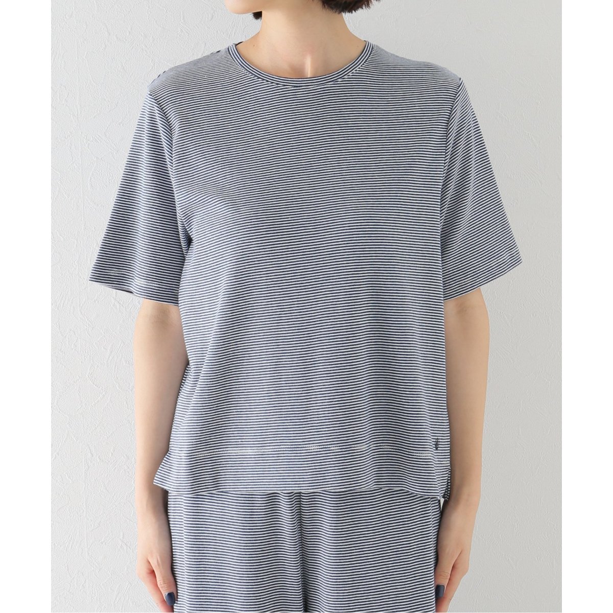 プチバトー　ワイドパンツ半袖パジャマ Petit Bateau/プチバトー】ワイドパンツ半袖パジャマ | エミリー