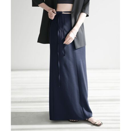 IENA × EMILY WEEK】 ストレッチサテンペンシルスカート | エミリー  