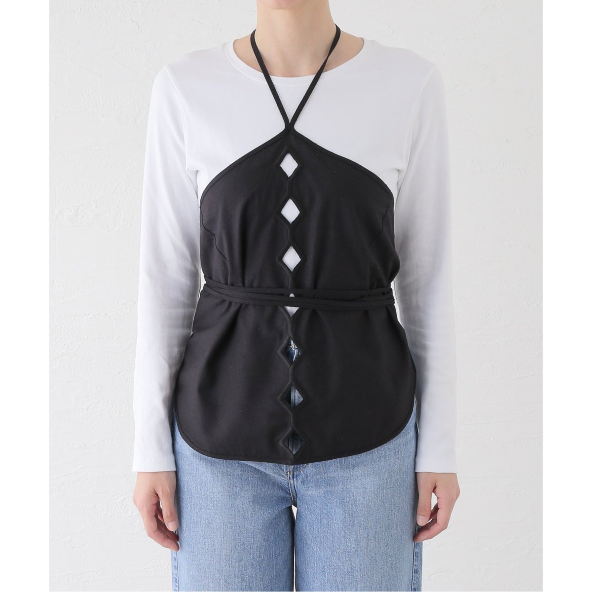 BASERANGE CESSA LIGO TOP TOCEL-WS-AU24 黒 BASERANGE CESSA LIGO TOP TOCEL-WS-AU24 黒