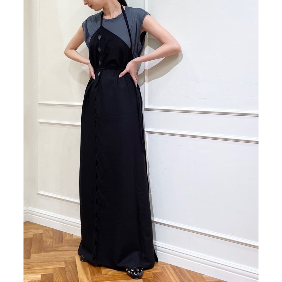BASERANGE/ベースレンジ】CESSA LIGO DRESS / DRCEL-WS-AU24