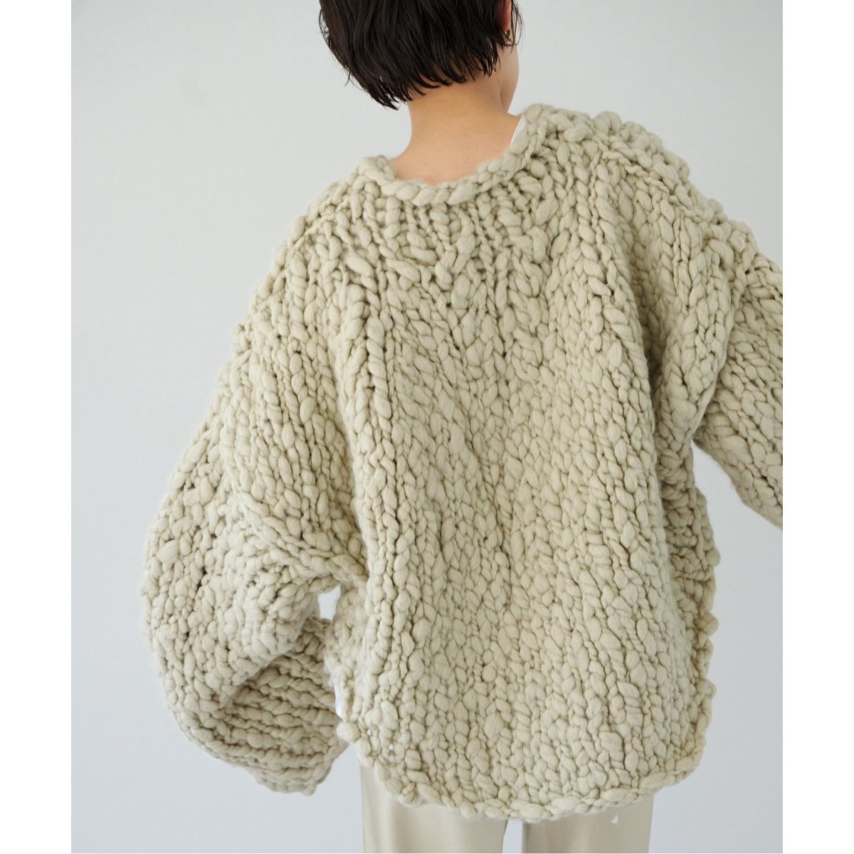 HAKUJI Cable knit cardigan