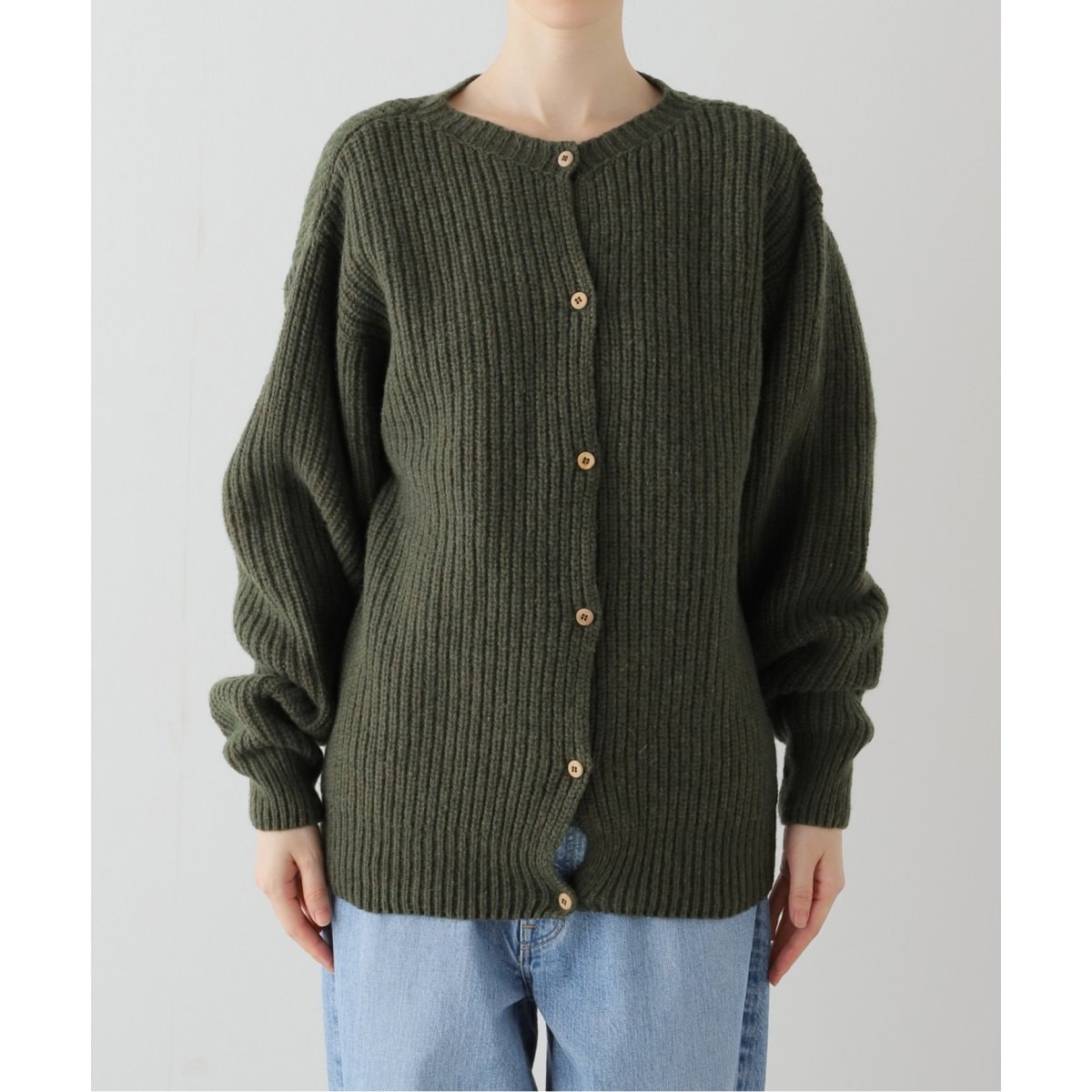 BASERANGE/ベースレンジ】MEA CARDIGAN / KMEC-RW-WI24 | エミリー