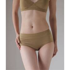 【RESET】オーガニックコットン混 2WAYサニタリー（ベージュ、ボルドー）