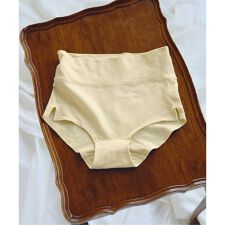 【NEUTRAL】オーガニックコットン混カバレッジショーツ（イエロー）