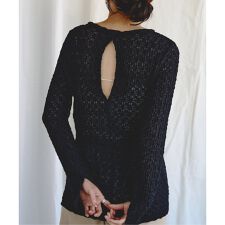 オーガニックコットン混レースプルオーバー