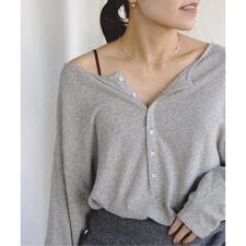 《追加予約》Foggyコットン2WAYプルオーバー（ホワイト、グレー）