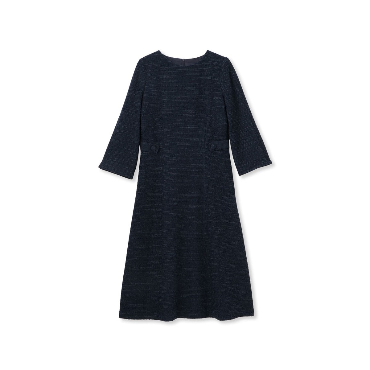 新品！【定価約6万円】LAUTREAMONTレース＆パールプリントワンピース長袖 新品！【定価約6万円】LAUTREAMONTレース＆パールプリントワンピース