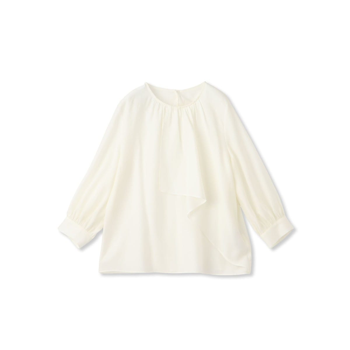 DE CLASSE LAUTREAMONT / デュクラス ロートレアモン カットジャガードブラウス≪手洗い可能≫ Flower Jacquardブラウス≪洗濯機で洗える≫ | Droite