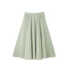 ストレッチタフタ フレアスカート≪洗濯機で洗える≫