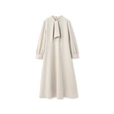 ボウタイフレアワンピース