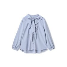 バックサテンブラウス