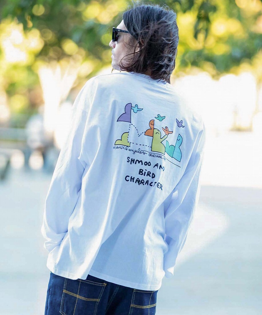 MARK GONZALES ARTWORK バックプリントロングTシャツ 5type