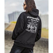 MARK GONZALES ARTWORK COLLECTION バックプリントプルパーカー