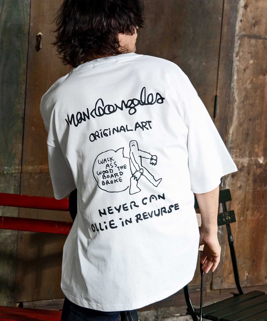 MARK GONZALES バックプリント半袖Tシャツ/4type/4colors | マーク・ゴンザレス(MARK GONZALES) |  マルイウェブチャネル