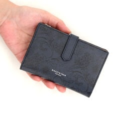 マッキントッシュロンドン　バイブリーフラワ―　ミドル二つ折り財布