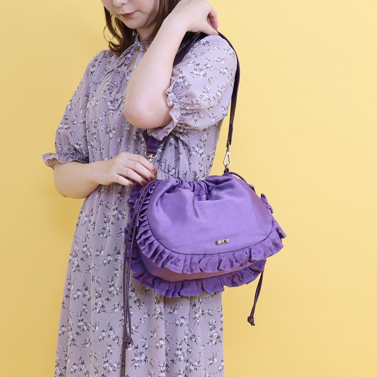 ◇ SMIR NASLI サミールナスリ 2WAY ゴールド金具 シンプル オシャレ 