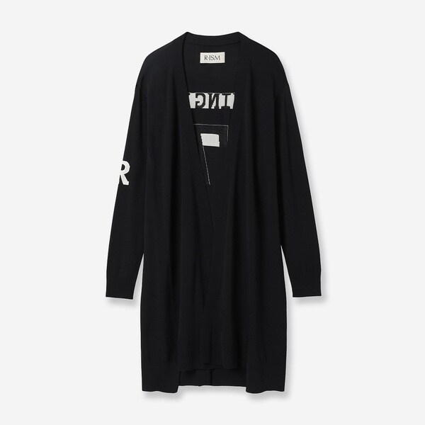 美品。R-ISM リズムのロングニット R-ISM 7th Anniversaryロングニットカーディガン | リズム(R_ISM