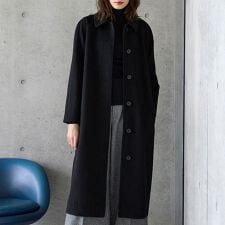 【R-ISM名品アイテム】カシミア100％ロングコート