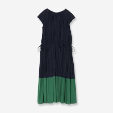 リズム(R_ISM)の【洗える】ブロックギャザーワンピース