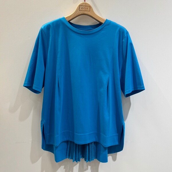 Leilian / レリアン ジオメトリック柄７分袖カットソー【ROCHAS Premiere】 ジオメトリック柄7分袖カットソー【ROCHAS