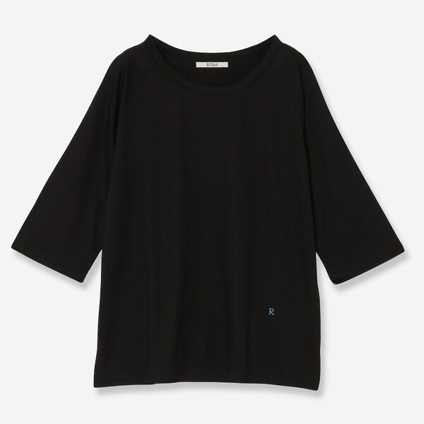 接触冷感】シアーロゴTシャツ【Harmonic Flow】 | リズム(R_ISM