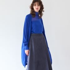 リズム(R_ISM)の【アンサンブル対応】シアーロングニットカーディガン