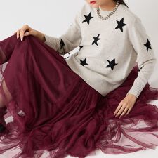 【追加生産・新色登場】ロングチュールスカート