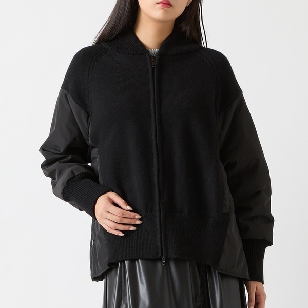 リズム（R_ISM）/中綿タフタコンビニットブルゾン 中綿タフタコンビニットブルゾン | リズム(R_ISM) | マルイウェブチャネル