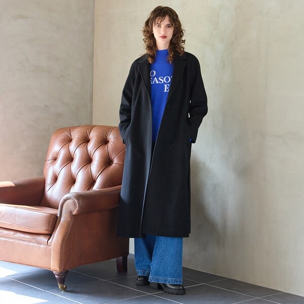 名品アイテム・カシミヤ100％】ロングコート | リズム(R_ISM) | マルイ