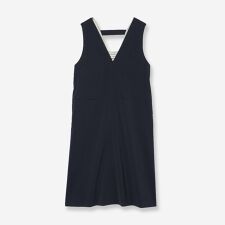 【接触冷感・吸水速乾・紫外線防止・洗える】ライトツイルジャンパースカート