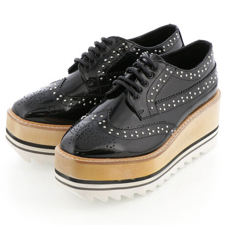 シャークソールスタッズレースアップシューズ ジェフリーキャンベル Jeffrey Campbell Fjf4035 ファッション通販 マルイウェブチャネル