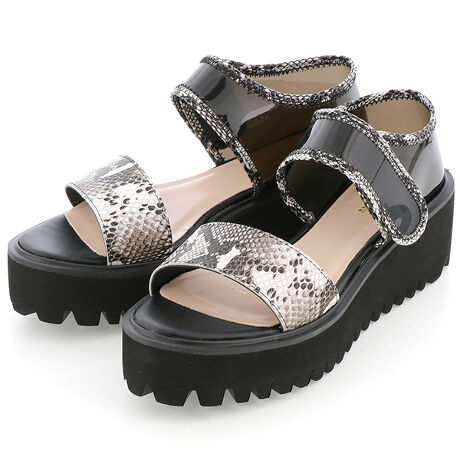 All Black Tpuコンビサンダル ジェフリーキャンベル Jeffrey Campbell Fab47 ファッション通販 マルイウェブチャネル