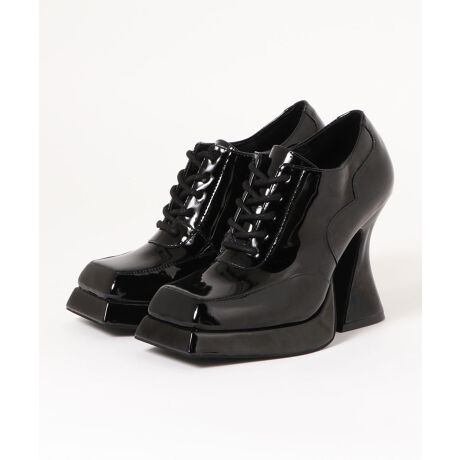 カーブヒールスクエアトゥシューズ | ジェフリーキャンベル(Jeffrey  