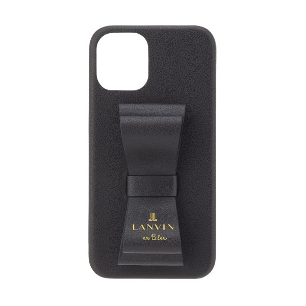 LANVIN en Bleu】 リボン付背面ケース iPhone 12 mini | フォックス