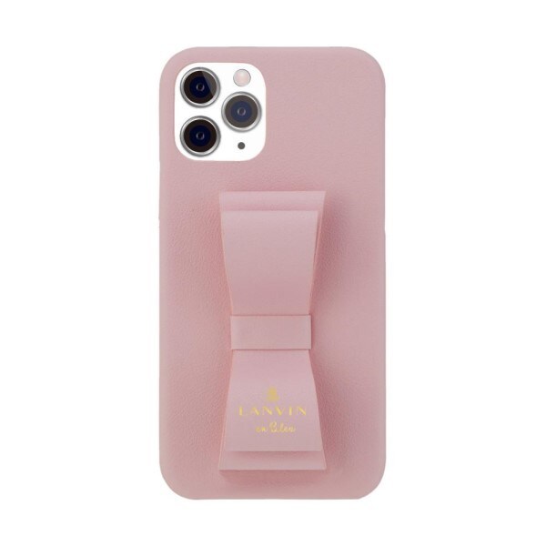 LANVIN en Bleu】 リボン付背面ケース iPhone 11 Pro Max
