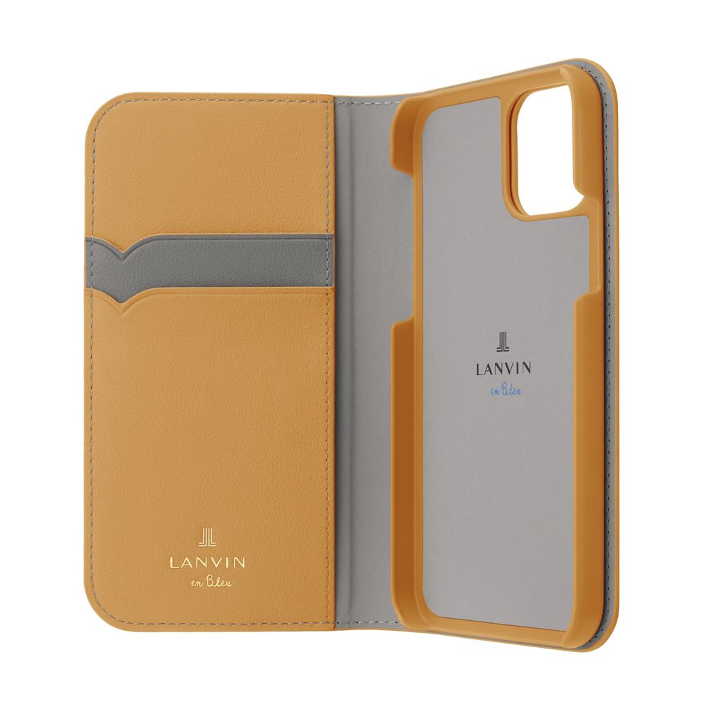 LANVIN en Bleu リボン付手帳ケース iPhone 13 LANVIN en Bleu】リボン付手帳ケース iPhone 13 mini | ランバン