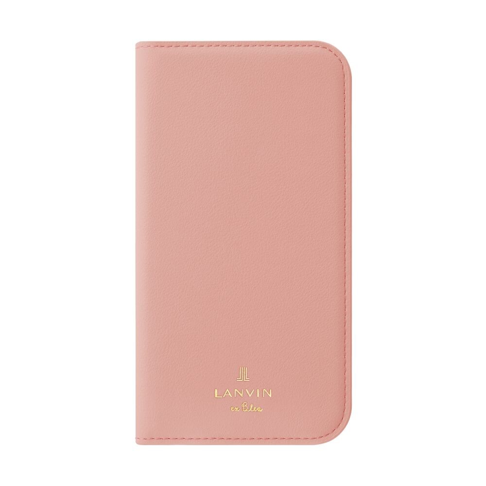 LANVIN en Bleu】リボン付手帳ケース iPhone 13 mini | ランバン