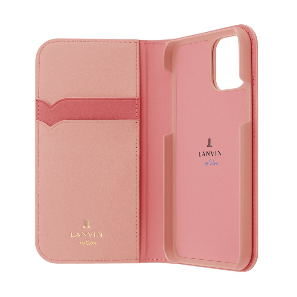 LANVIN en Bleu リボン付手帳ケース iPhone 13 LANVIN en Bleu】リボン付手帳ケース iPhone 13 mini | ランバン