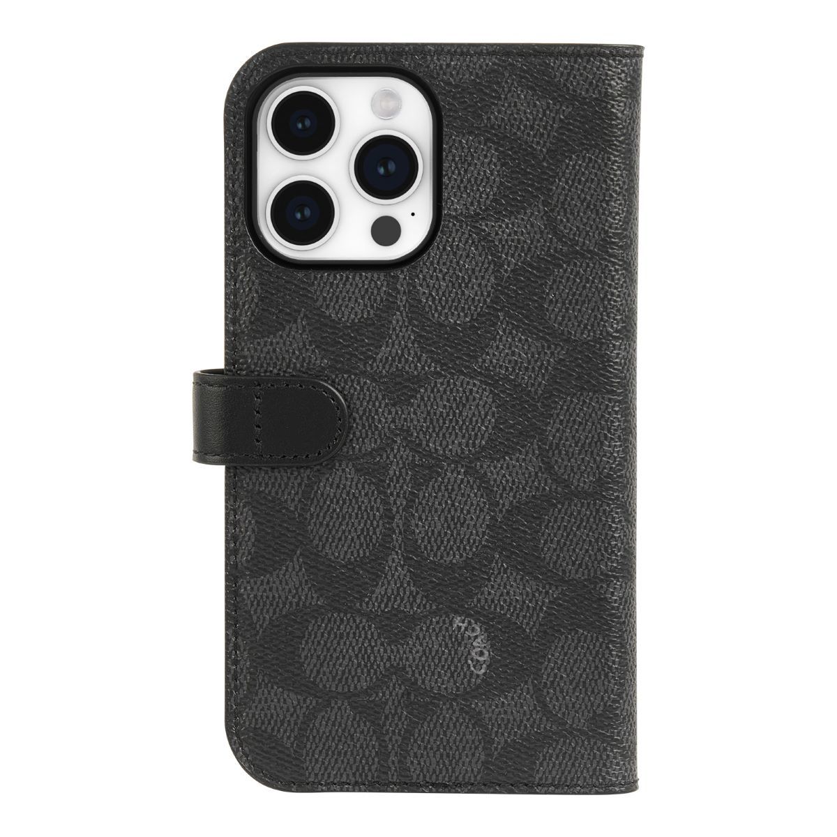 COACH iPhone15 ProMax 手帳型コーチ 携帯ケース ロゴ COACH コーチ iPhone15 15pro 15plus 15promax スマホケース