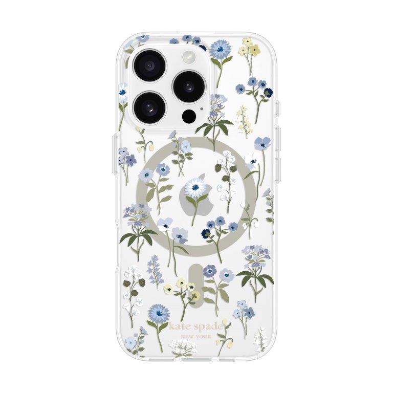 新品kate spade⭐️iPhone 16 スマホケース　ピンク白 ソフトバンクセレクション
