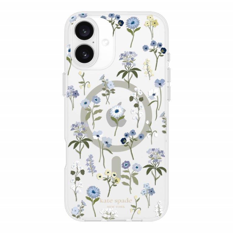 [�}���C]�ykate spade new york�z�}�O�Z�[�t�Ή��v���e�N�g�P�[�X iPhone 16Plus/�P�C�g�E�X�y�[�h �j���[���[�N�ikate spade new york�j Precious Bloom