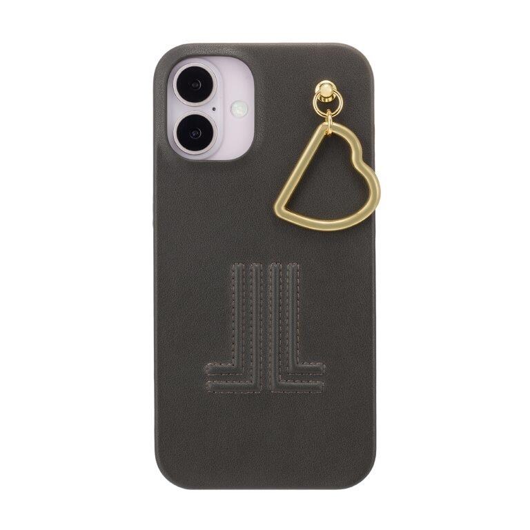 LANVIN en Bleu】背面ケース（ハートポケット付） iPhone 14 Pro