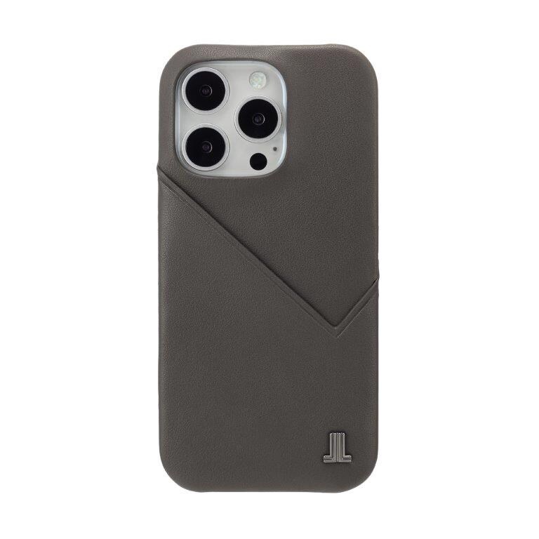 LANVIN en Bleu】ハートチャーム付背面ケース iPhone 16 Pro