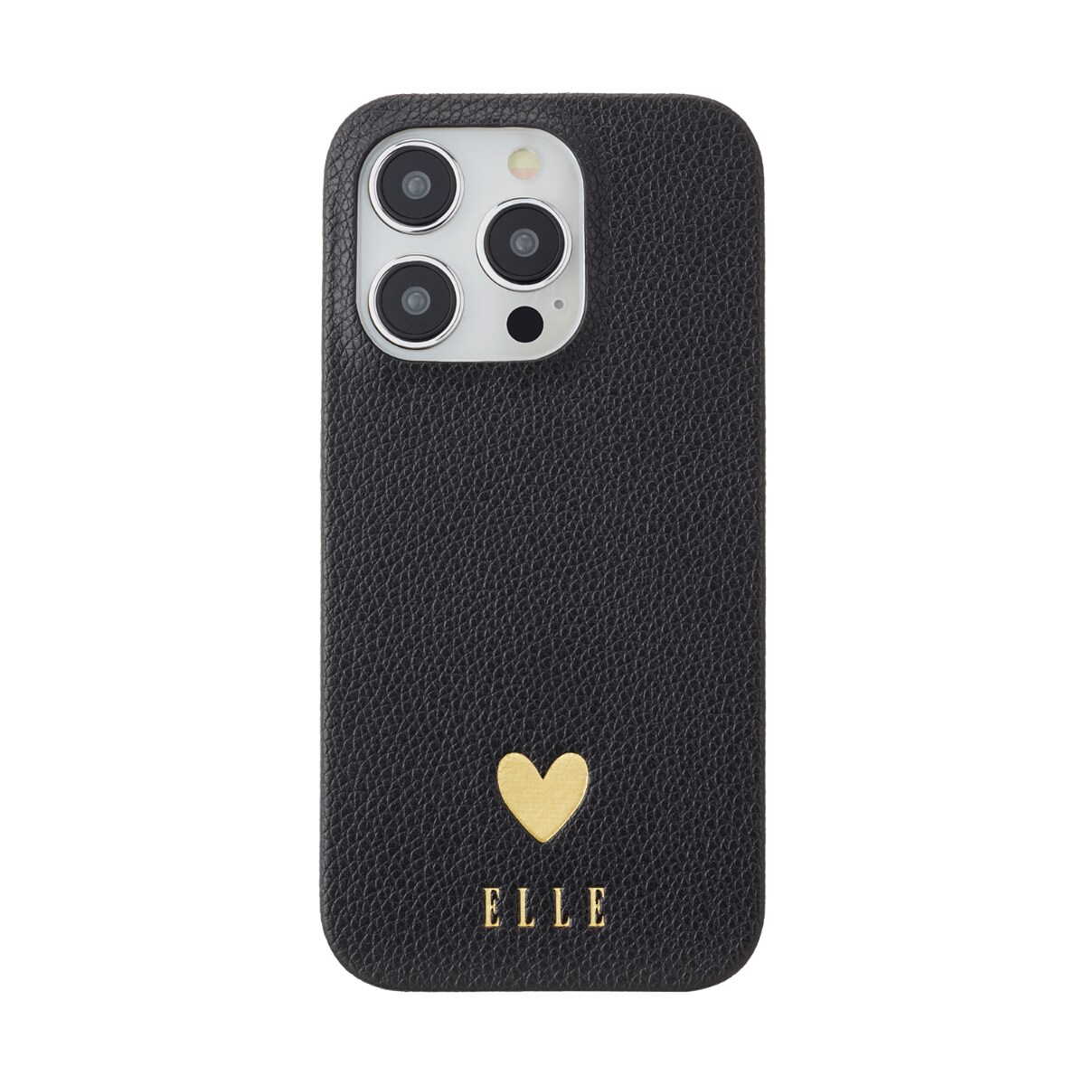 iPhone 15 Pro Max スマホケース　手帳　ELLE ブラック　黒 ELLE】手帳ケース iPhone 15 Pro [ Black ] | エル(ELLE