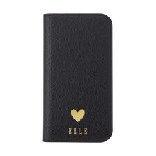 【ELLE】手帳ケース iPhone 15 [ Black ]