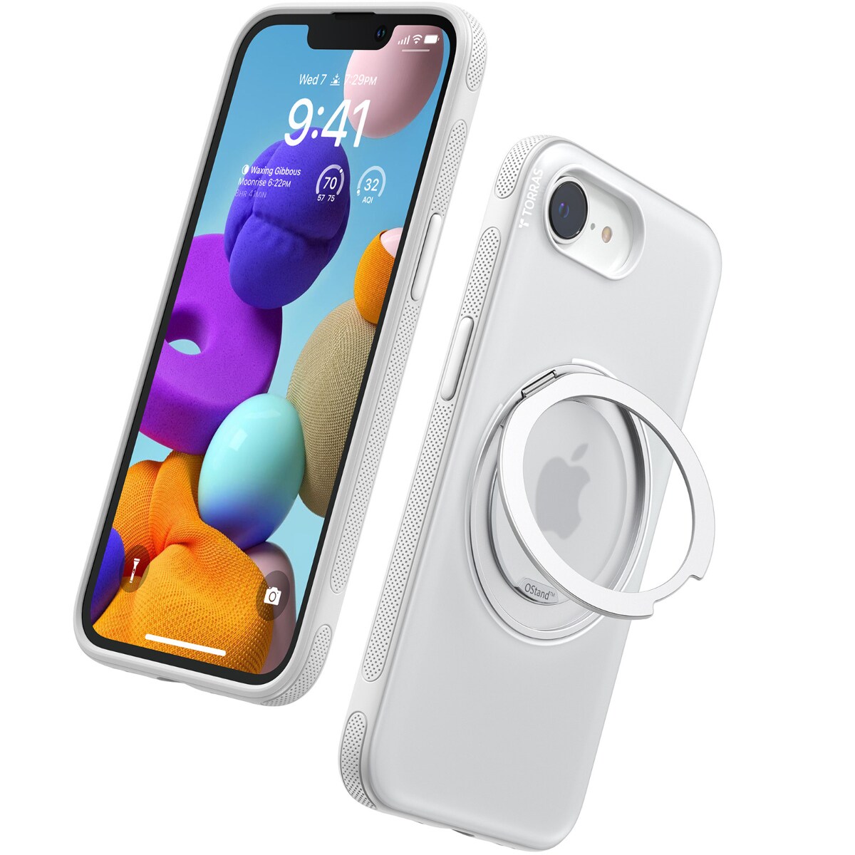 TORRAS】Ostand R Fitness iPhone 16e [ White ] | TORRAS | マルイ