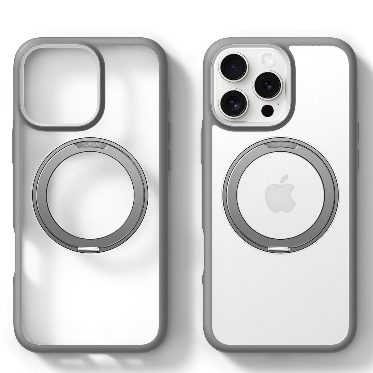 [}C]Ostand R Fusion case iPhone 16 Pro [TitaniumGrey]/TORRASiTORRASj Titanium Grey
